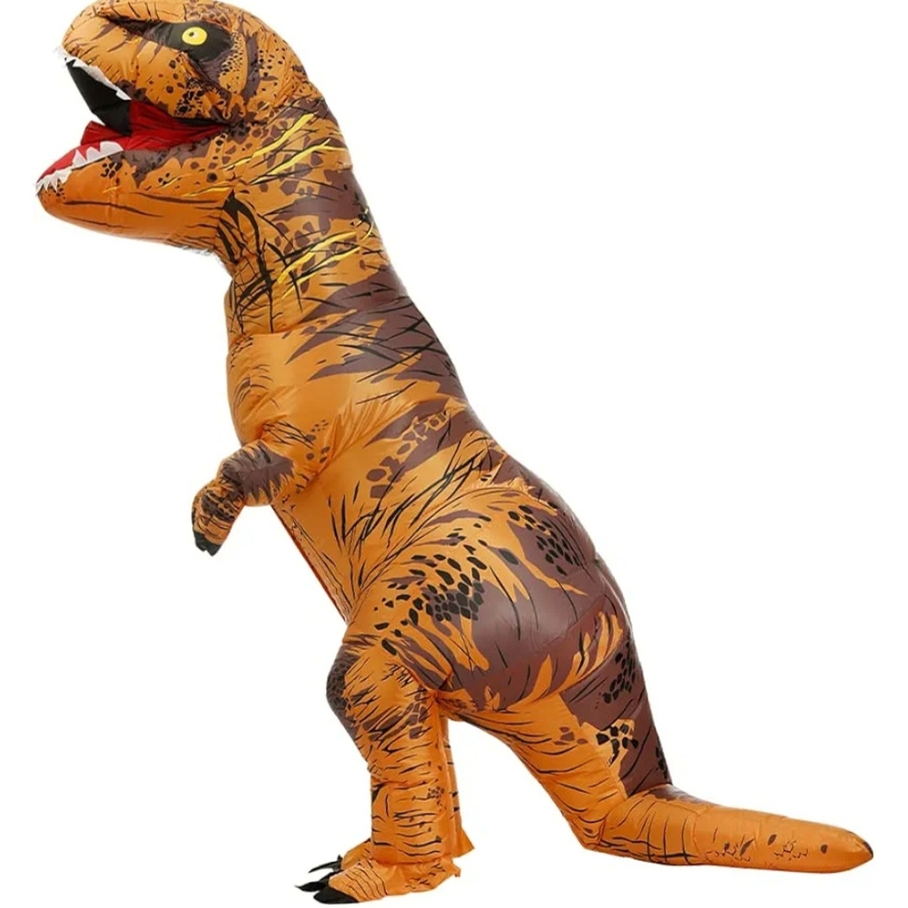 Inflatable Dinosaur Costume - Brown